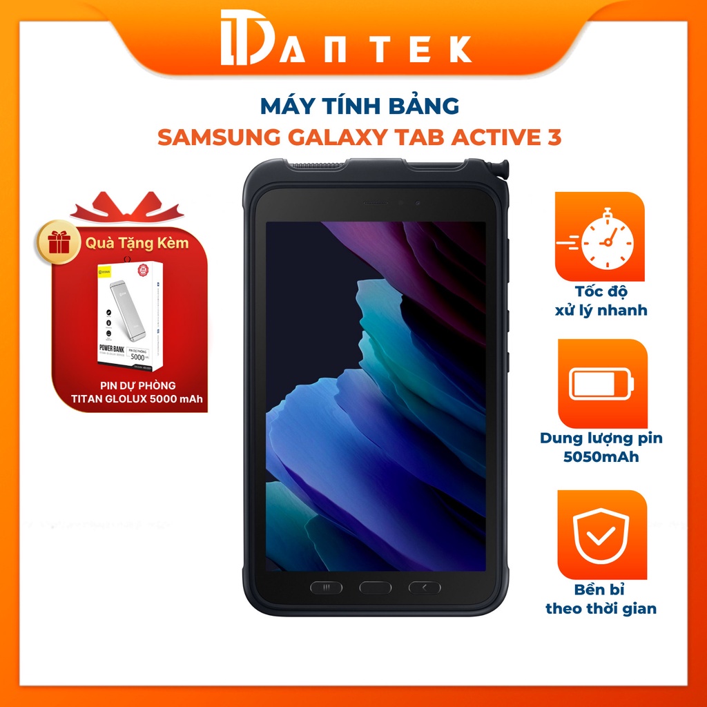 Máy tính bảng Samsung Galaxy Tab Active 3 chính hãng - Bảo hành 12 tháng chính hãng