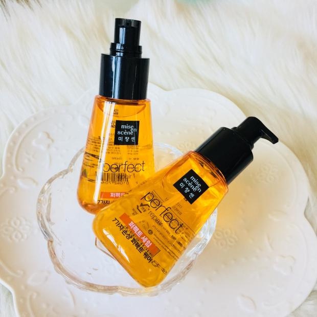 Tinh dầu dưỡng tóc JCKOO Perfect Repair 80ml Serum Phục hồi Tóc uốn, nhuộm, tóc hư tổn khô xơ giữ nếp, mượt tóc