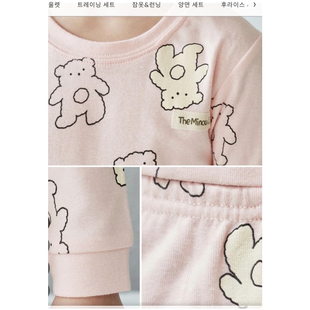 Bộ dài họa tiết xinh xắn The MiNOu xuất Hàn chất cực đẹp