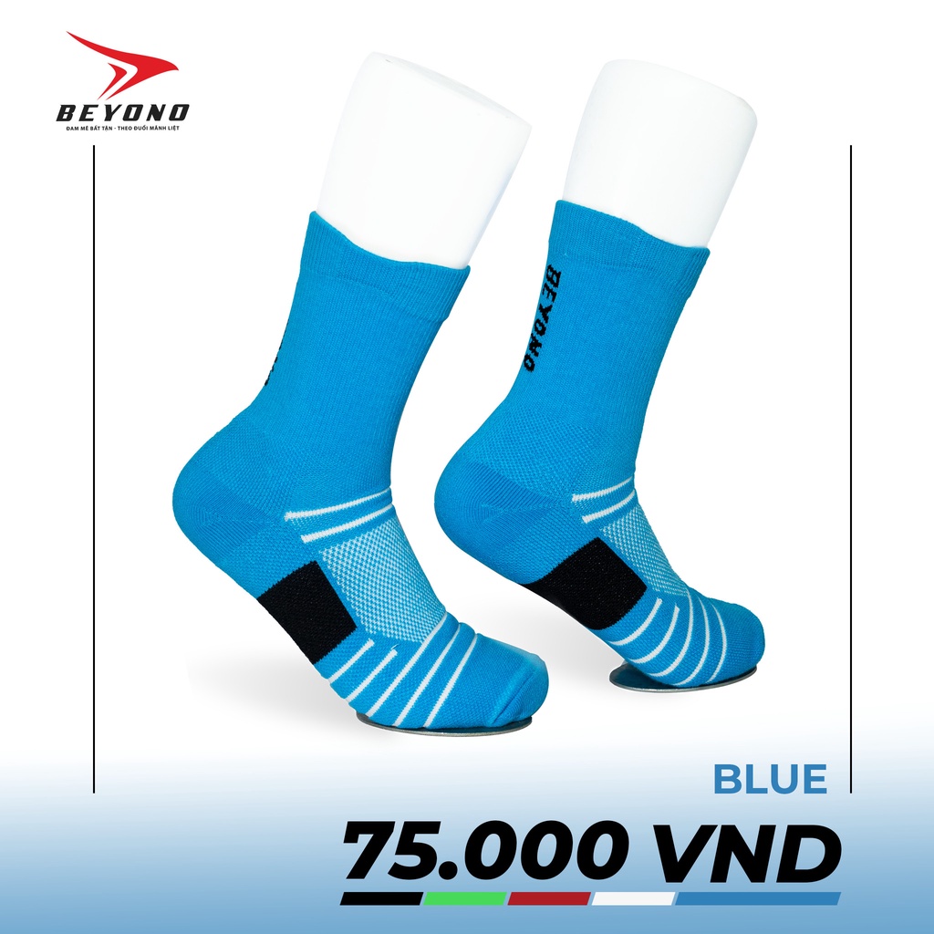 Tất bóng đá Beyono chống trơn chính hãng, Co Giãn Tốt, Thấm Hút Mồ Hôi, Thoải Mái Khi Sử Dụng