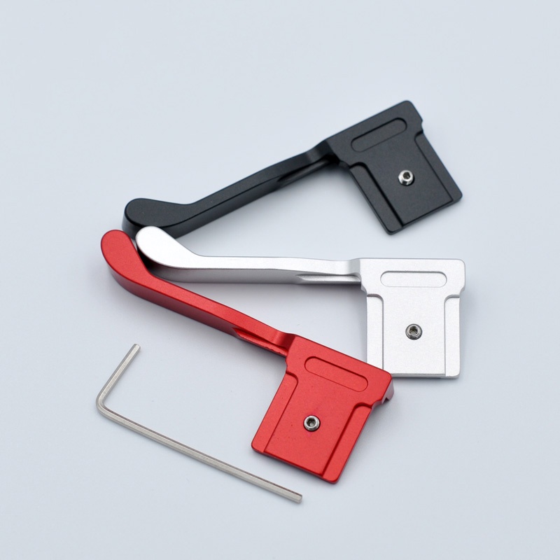 Ngón tay cái hotshoe thumb grip made hand grip cho fuji fujifilm x100 v x100v x-100v máy ảnh không gương lật có công cụ