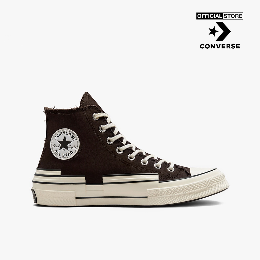 CONVERSE - Giày sneakers cổ cao unisex Chuck Taylor All Star 1970s Hacked Heel A03239C-7000_BROWN