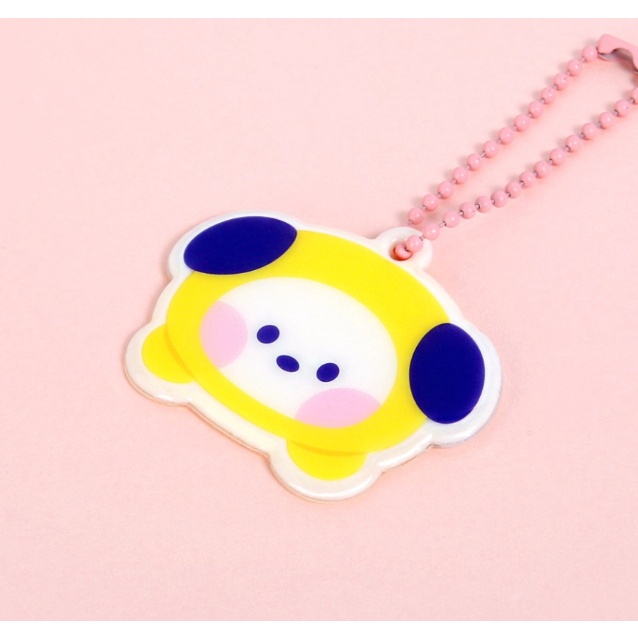 Móc Khóa Mềm Mại In Hình Nhân Vật Bt21