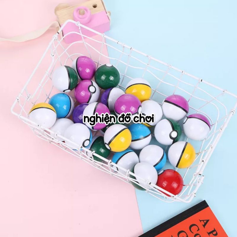 Quả cầu POKEMON 3,5cm + mô hình Pokemon mini.