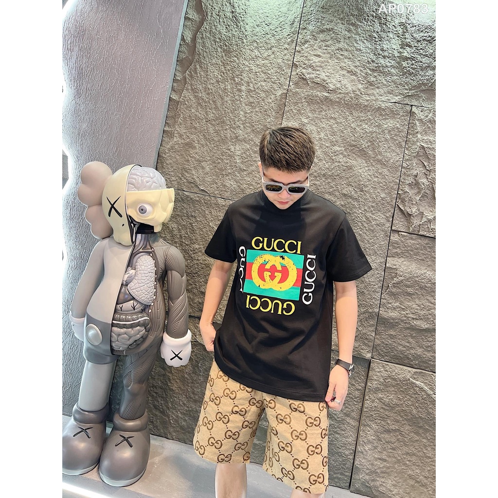 Áo phông GC, áo thun nam nữ chất liệu cotton 100% 051