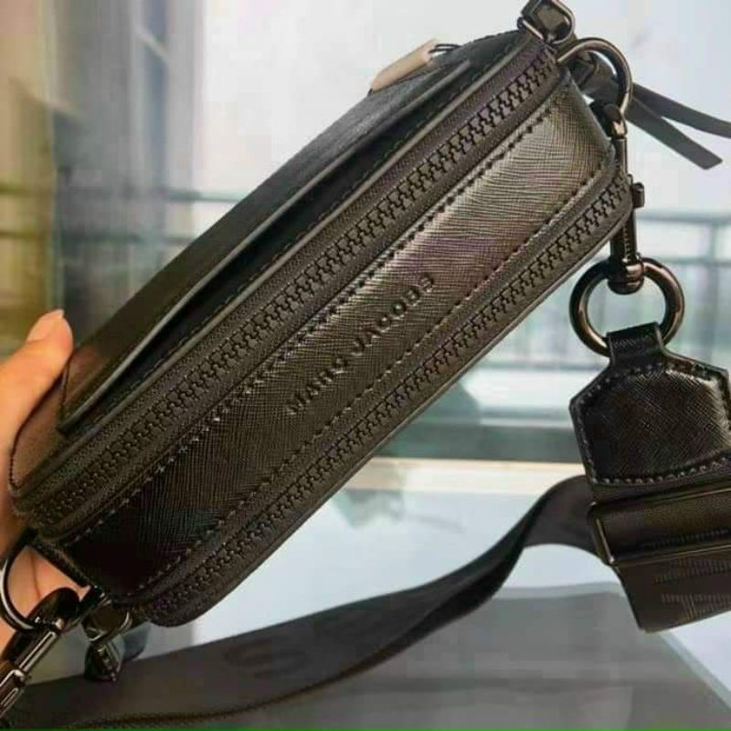 Túi m@rc Jacobs đen huyền da thật xịn sò