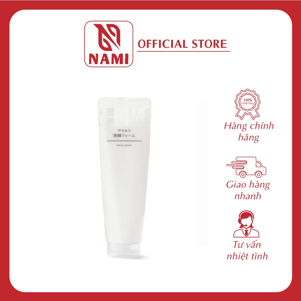 (Chuẩn Nhật) Sữa rửa mặt Muji Nhật Bản