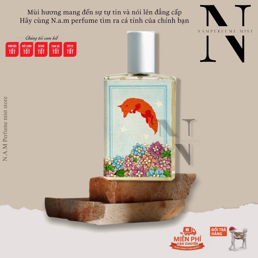 𝐈𝐦𝐚𝐠𝐢𝐧𝐚𝐫𝐲 𝐀𝐮𝐭𝐡𝐨𝐫𝐬 Fox in the Flowerbed | Nước hoa unisex | Phong Cách và Cá Tính