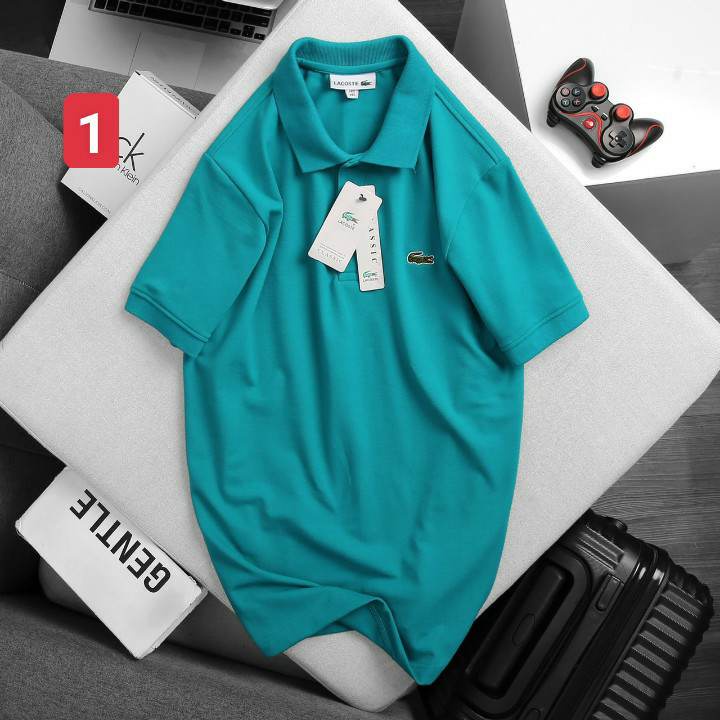 Áo thun polo Cá sấu đúng 100% cotton dư xịn- Không chứa nylon