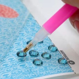 Tranh Đính Đá Kèm Khung 20x20 Hình Sanrio Dễ Thương bao gồm bộ dụng cụ sticker đồ thủ công cho đính đá hot tiktok