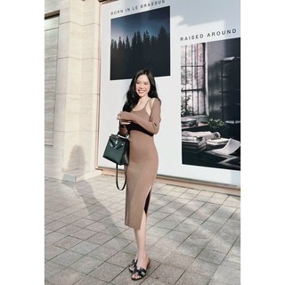 Đầm Midi Body kèm khoác