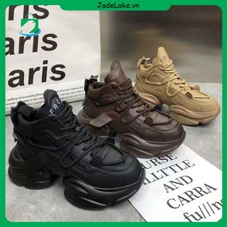 Giày sneaker đế dày tăng chiều cao thời trang thu đông cá tính