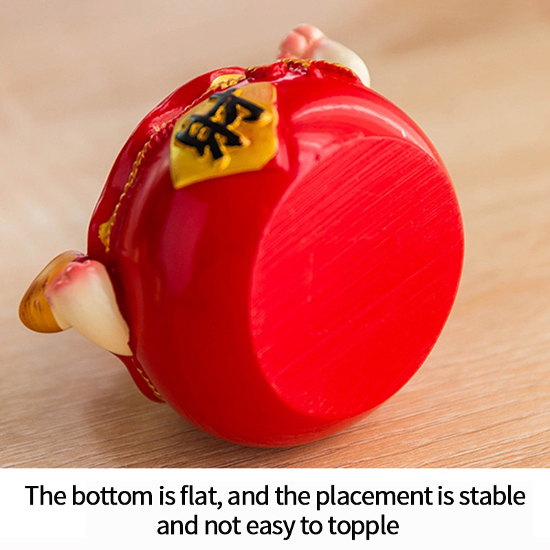 Mèo Hoạt Hình Bằng Nhựa Resin Để Bàn Trang Trí Xe Hơi