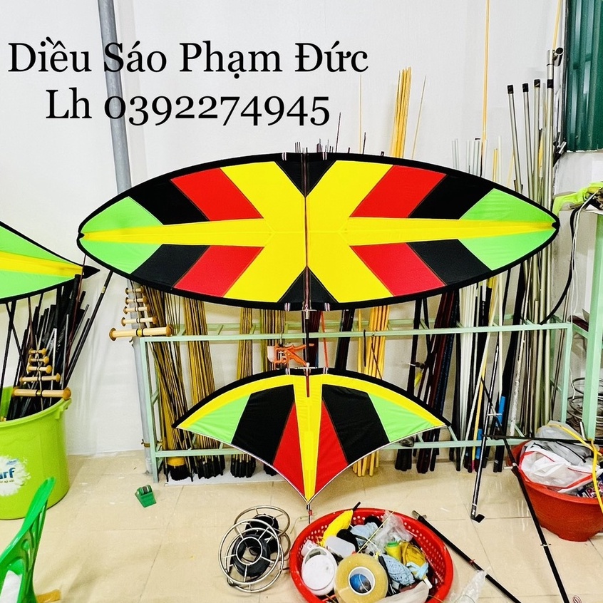 Diều mẫu xương cá đủ kích thước giá diều chưa bao gồm sáo