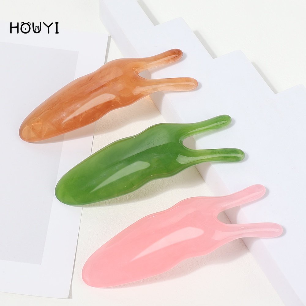 Thanh mát xa mũi bằng nhựa resin có đầu lăn tiện dụng