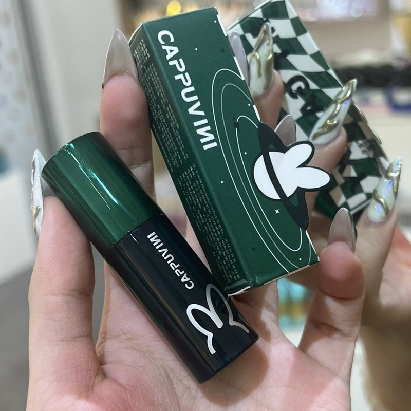 Son Kem Thỏ Xanh Son tint Thỏ Đen Siêu Đẹp