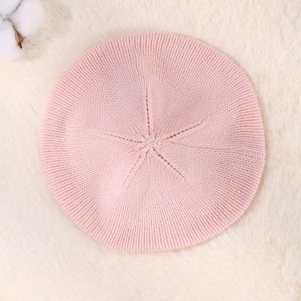 Mũ Beret Mềm Mại Giữ Ấm Thời Trang Cho Bé