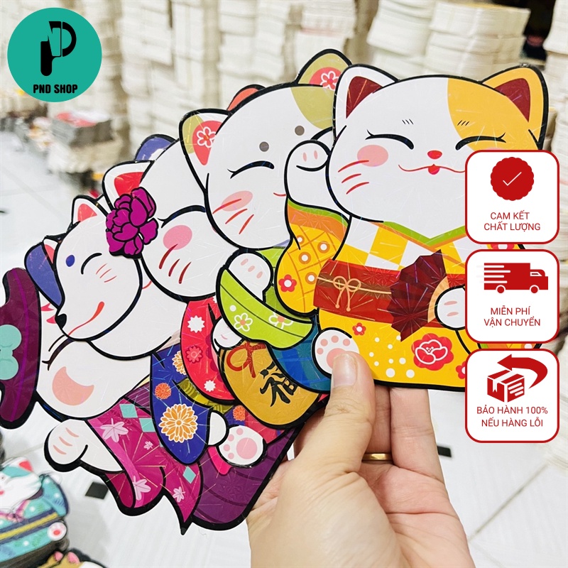 Bao Lì xì chibi 2023 phản quang thú cưng cute tết 2023 mẫu mới đẹp dễ thương - PND PhoneCase