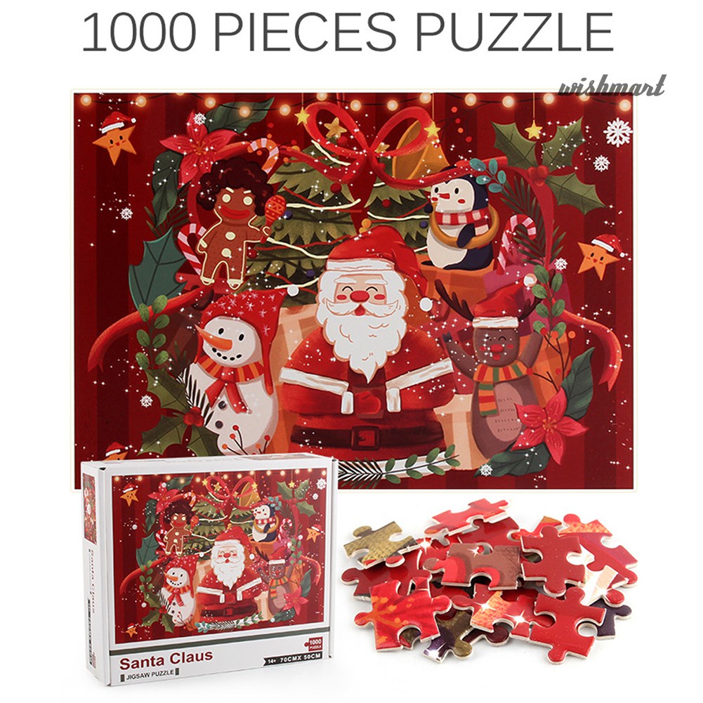 Bộ Đồ Chơi Ghép Hình 1000 Mảnh Hình Ông Già Noel
