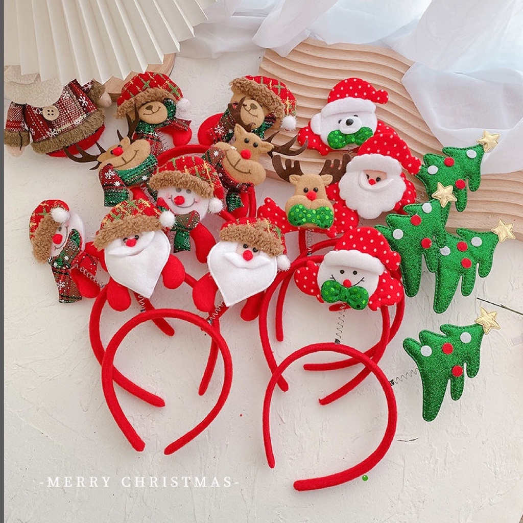 Bờm Noel Giáng Sinh Nhiều Mẫu Cho Bé Yêu