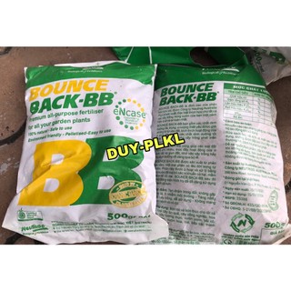 Phân hữu cơ bounce back của úc . túi - 500g, phân cá hữu cơ tan chậm úc, đạm cá cho cây trồng.