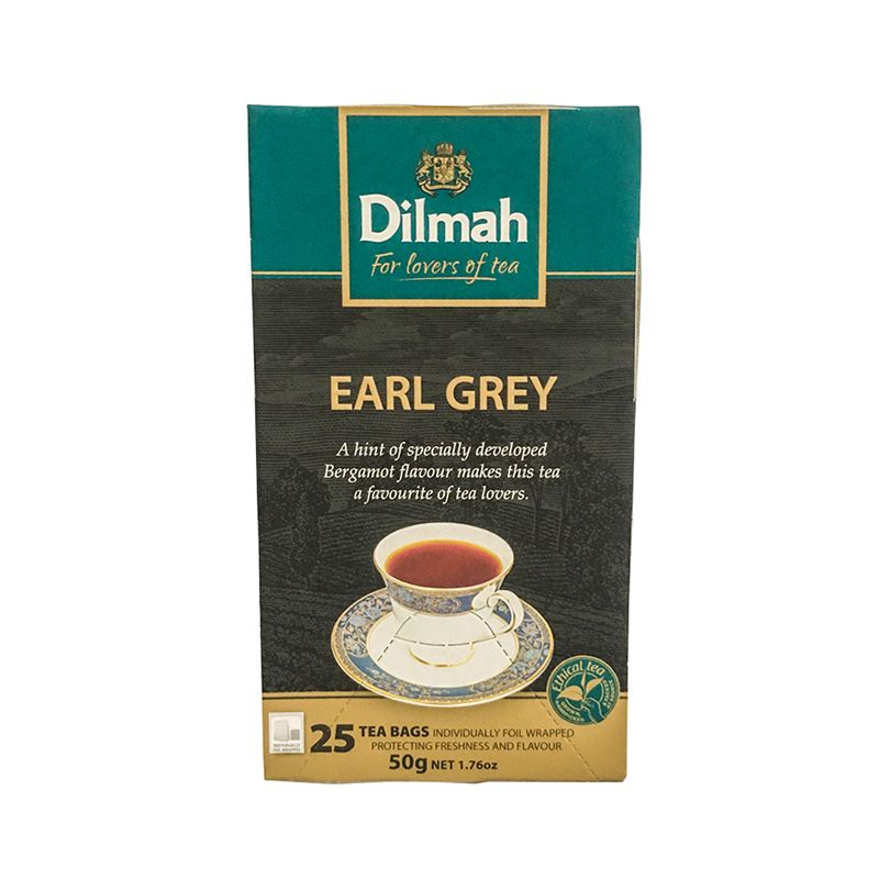 Trà Đen Dilmah Bá Tước Earl Gre95800y 50G (25 Gói X 2G)
