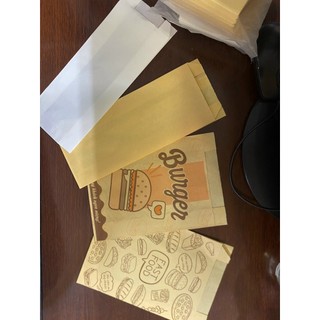 100 cái túi giấy bánh mì thịt