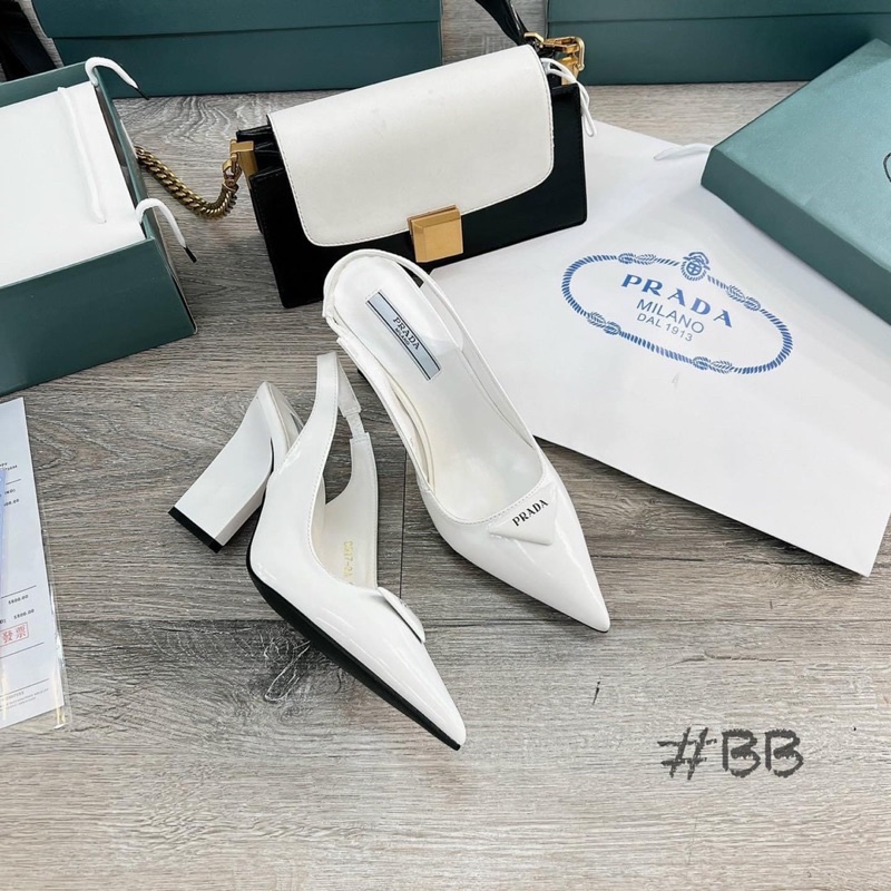 Cao gót 8 cm chất da lì mã 0917-2a