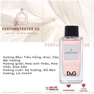 Nước hoa unisex d&g l'imperatrice 3 -𝒑𝒆𝒓𝒇𝒖𝒎𝒆𝒕𝒆𝒔𝒕𝒆𝒓