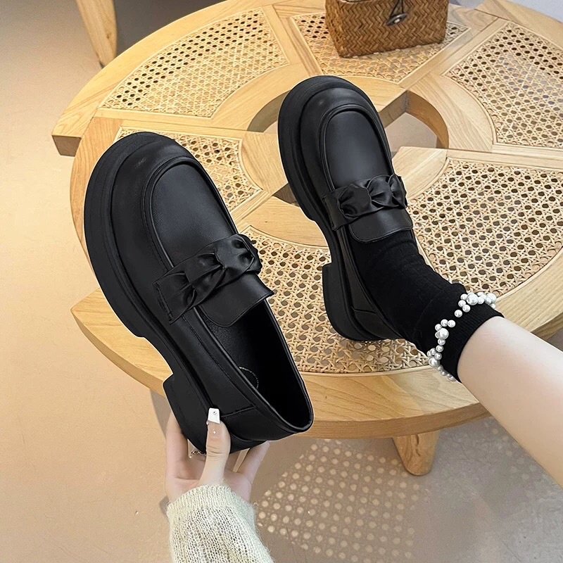 Giày búp bê nữ Đế Xuồng Dây Tết 2 màu cao cấp