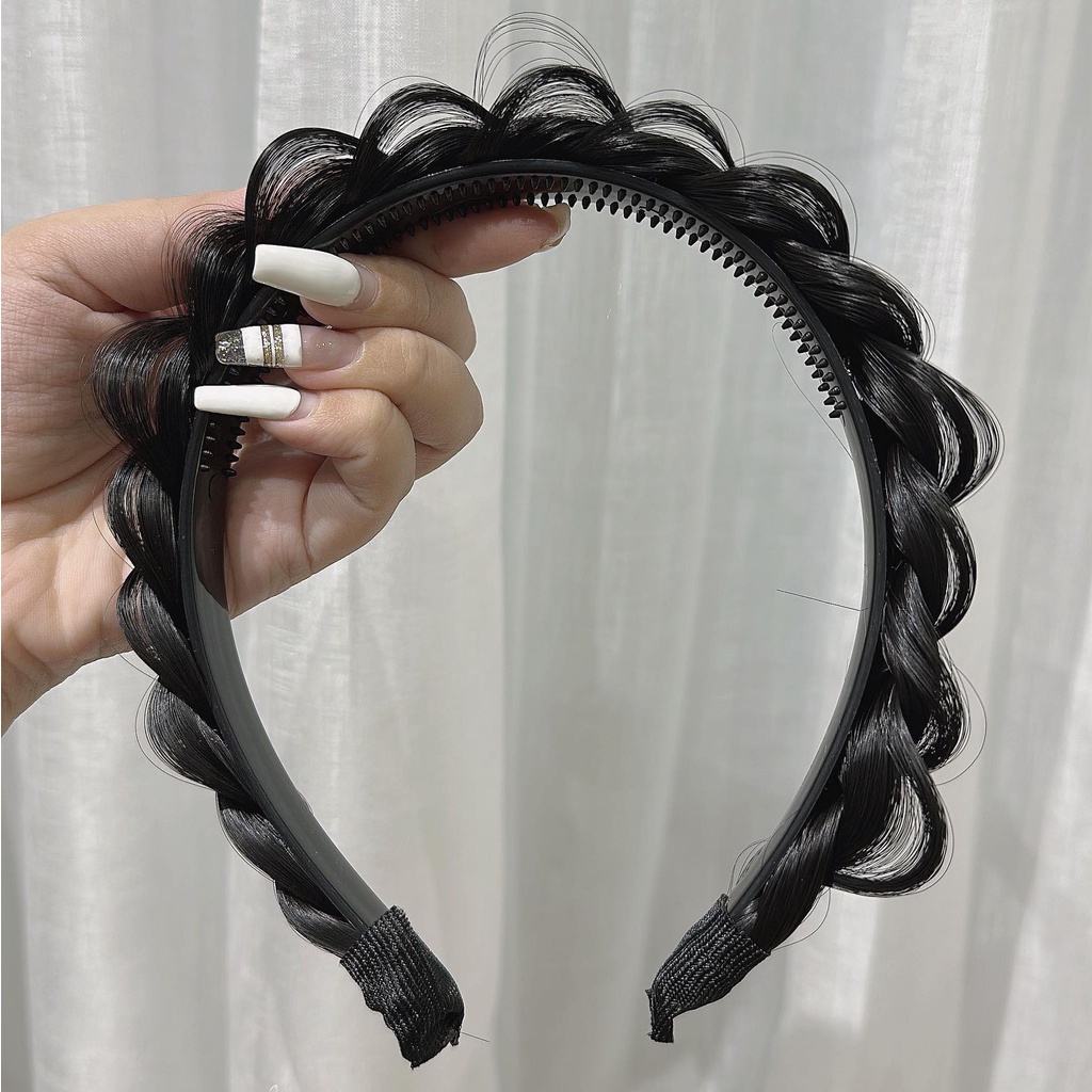 Băng đô bính tóc giả cao cấp