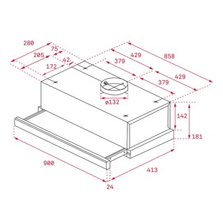 Máy hút mùi TEKA TL 9310