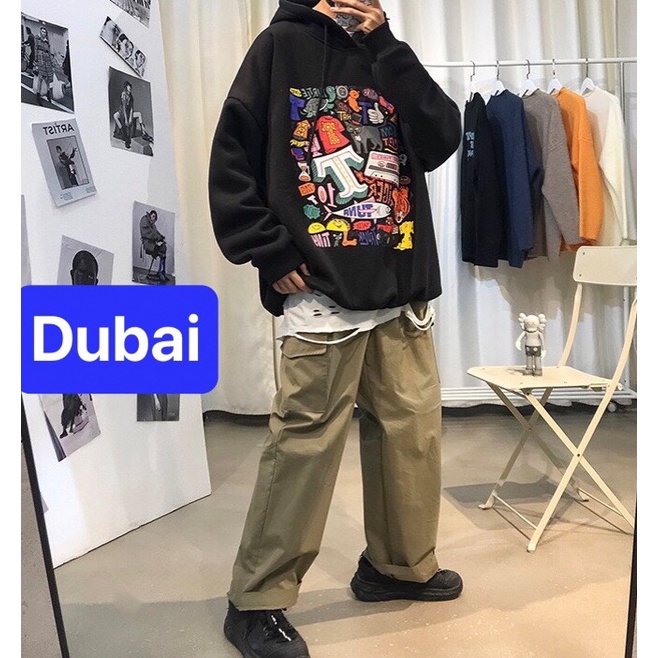 ÁO KHOÁC HOODIE NAM NỮ CHẤT NỈ DÀY PHOM FORM RỘNG