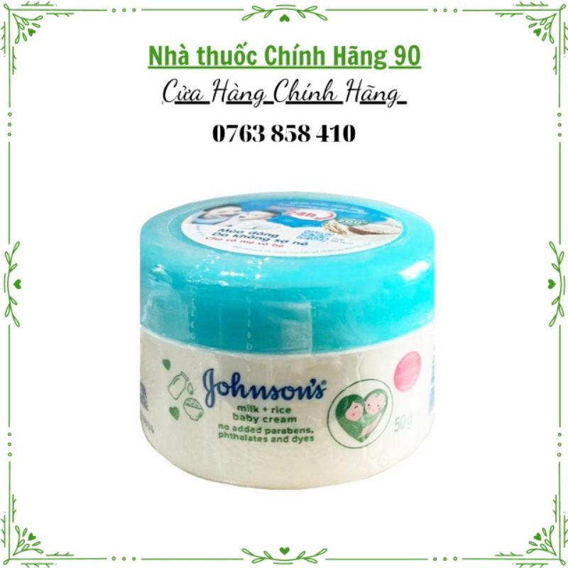 Kem dưỡng ẩm Johnson's (50g)