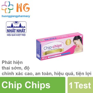 Que thử thai Chip Chips -Chính Hãng