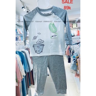 Peapod - bộ quần áo dài tay raglan ppa22bdr11