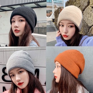 Mũ Len Beanie Cá Tính Unisex - Nón Len Trơn Hàn Quốc Thời Trang