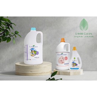 RẺ VÔ ĐỊCH Nước giặt hữu cơ Layer Clean hương gió biển túi 2 lít, can 5