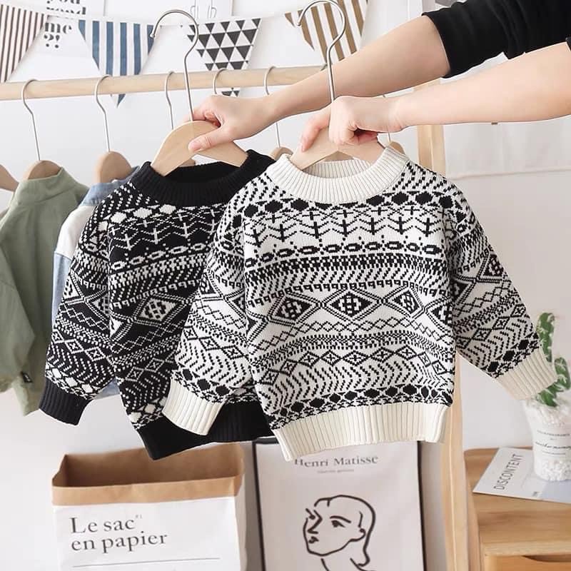 Áo len trẻ em bé trai, bé gái hàng quảng châu cao cấp tuyển chọn đủ size 8kg- 45kg