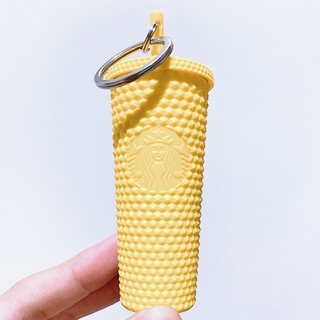 [STARBUCKS KEYCHAIN] - MÓC KHOÁ KEYCHAIN MÔ PHỎNG LY STUDDED COLD CUP
