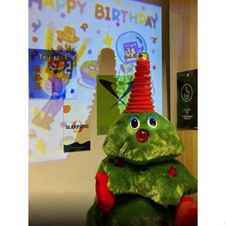  Cây Thông Nhảy Múa Vui Nhộn Có Đèn và Âm Thanh Đồ chơi Giáng Sinh dành cho bé 