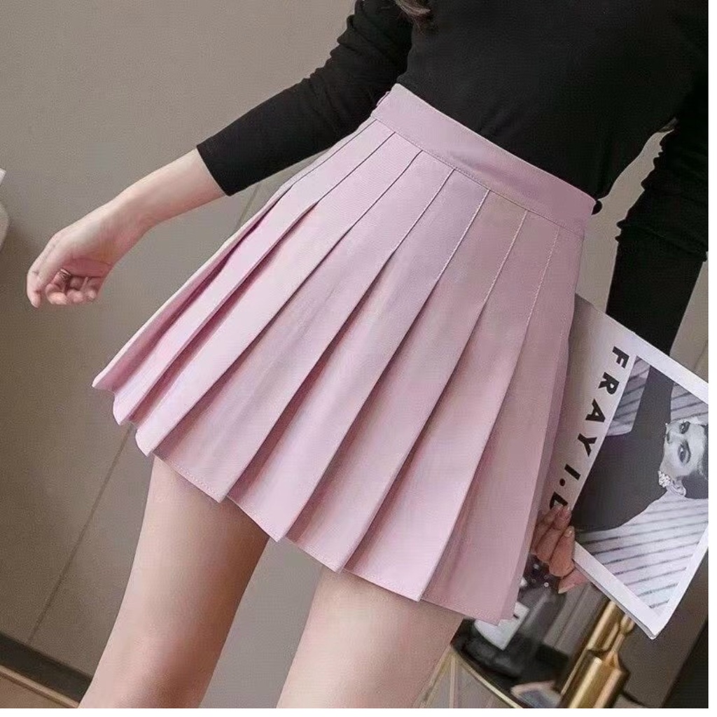 Chân váy xòe tennis QC loại 1, chân váy xếp ly, chất liệu vải dày loại 1 đừng nhầm lẫn với hàng rẻ