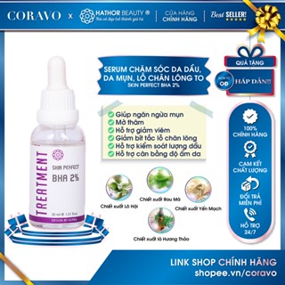 Serum chăm sóc da dầu, da mụn, lỗ chân lông to SKIN PERFECT BHA 2% | Hathor Beauty (Kim Thiên Hoa)