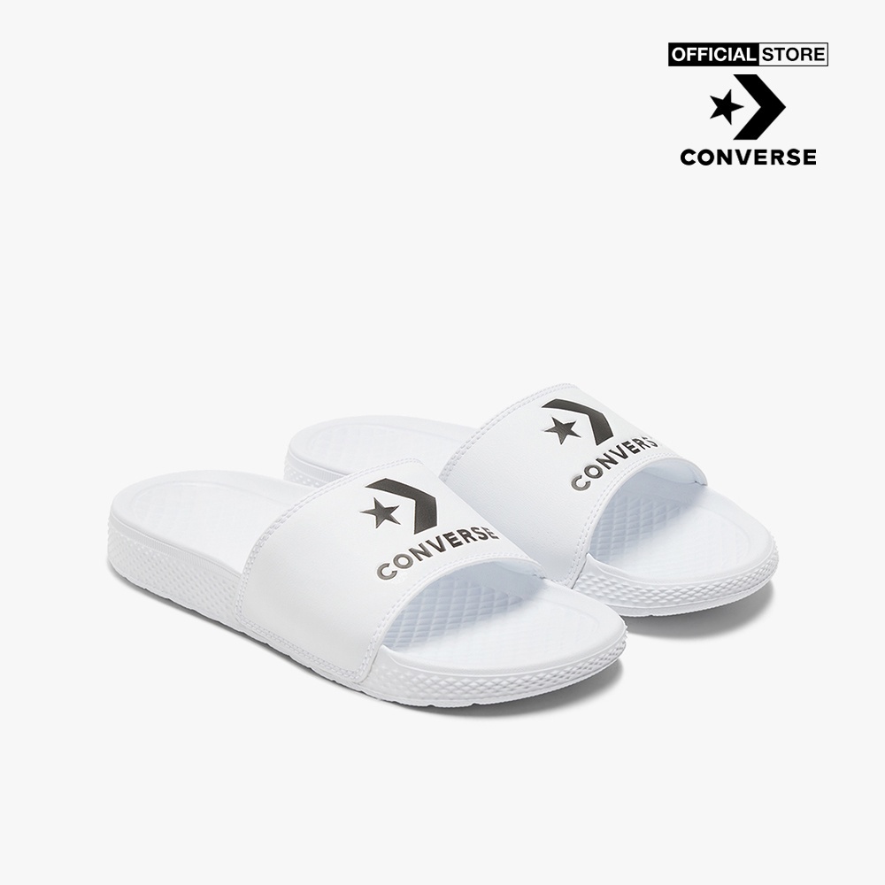 CONVERSE - Dép quai ngang unisex As Slide Slip 171215C-0000_WHITE