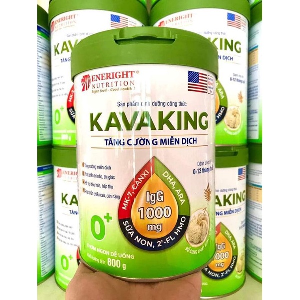 Sữa non tăng đề kháng KAVAKING cho bé 0+ . 1+  date 2025