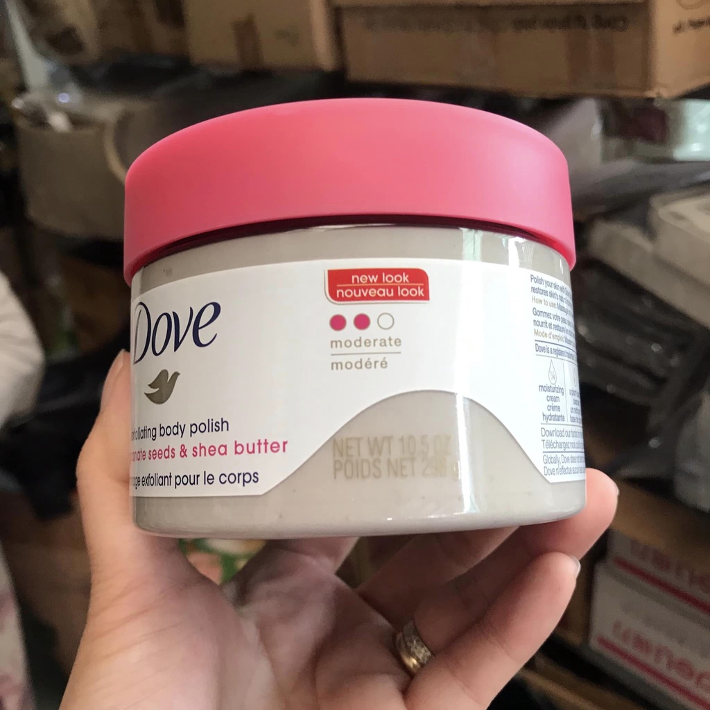 Kem tẩy tế bào chết Dove 298g Bản Mỹ