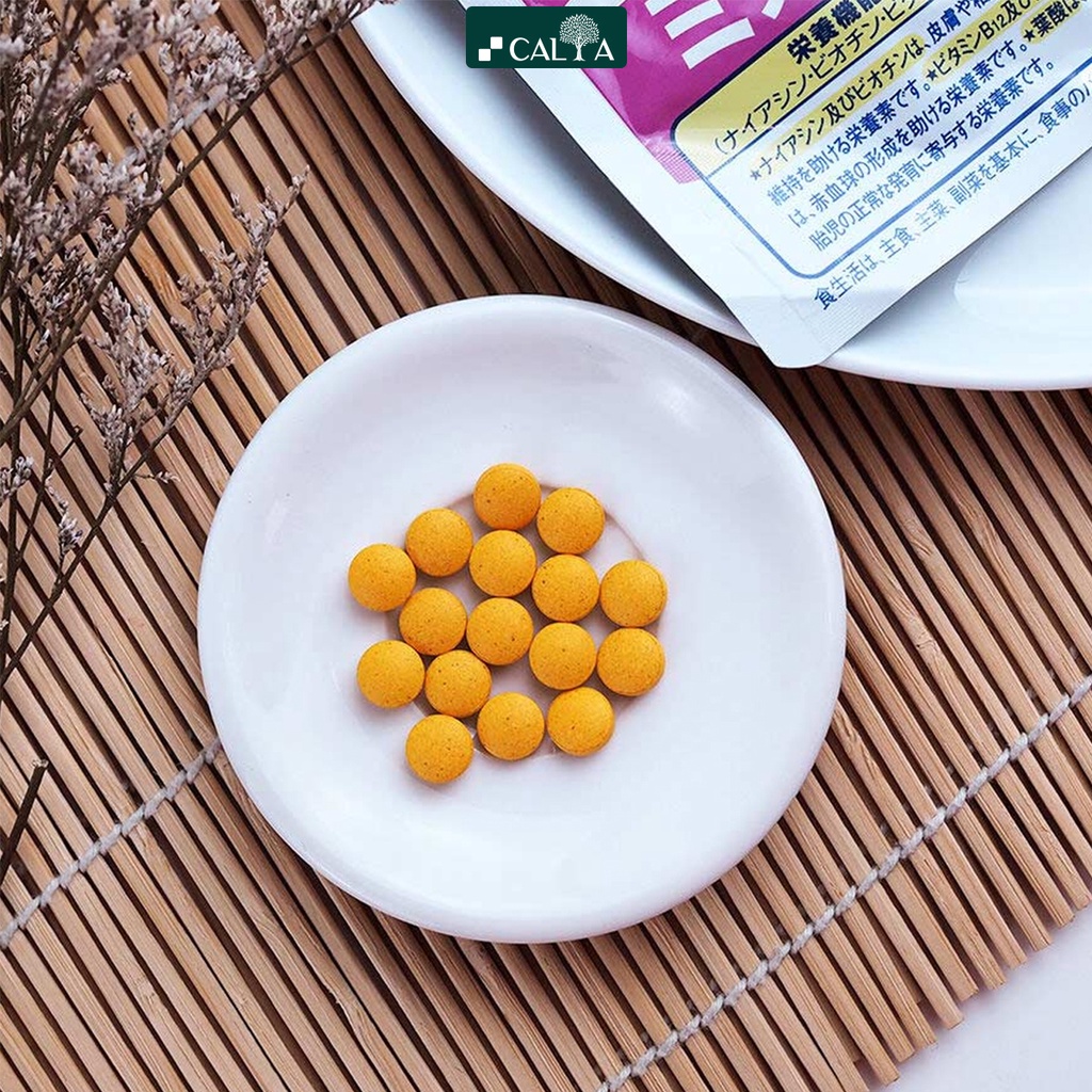 Viên Uống DHC Vitamin B Tổng Hợp Nhật Bản, Bổ Sung Vitamin, Đẹp Da, Tăng Cường Sức Khỏe - DHC Vitamin B Mix 30/90 Ngày