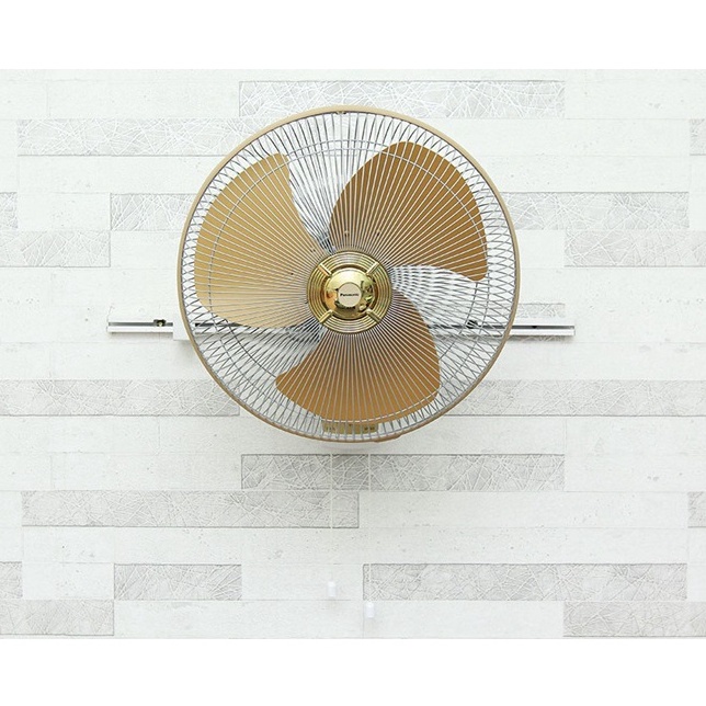 Quạt Treo Tường Panasonic F-409UGO Cánh Kim Loại Màu Vàng - Hàng Chính Hãng - F409UGO / F409U / F-409U