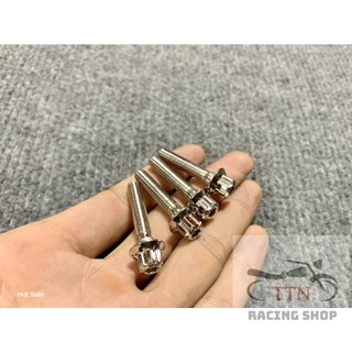 Ốc 6li2, 6li3, 6li4 trụ salaya inox 304 mẫu s03