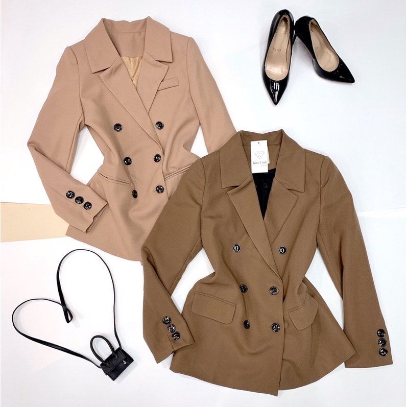 Áo Vest Trơn 6 Khuy Cao Cấp - Kim Linh Shop